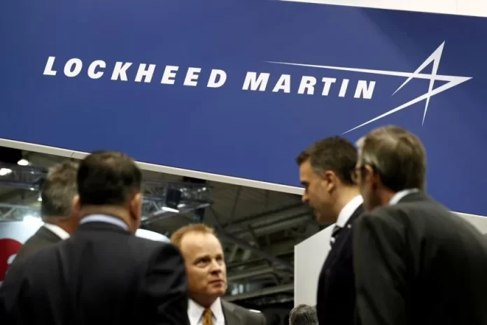 The logo of Lockheed Martin is seen at Euronaval, the world naval defence exhibition in Le Bourget near Paris, France, October 23, 2018. REUTERS/Benoit Tessier